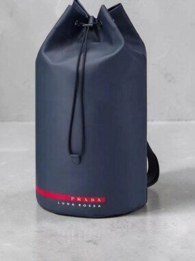 PRADA Backpack Canvas Blue Auth 88293 PRADA Backpack Blue Bags & Handbags for Women for sale | eBay main image 3